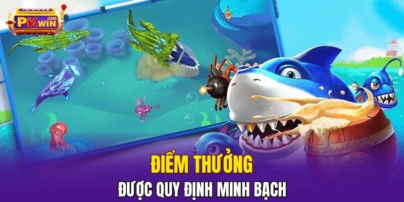 Điểm thưởng được quy định minh bạch