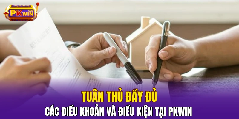 Tuân thủ đầy đủ các điều khoản và điều kiện tại PKWIN 